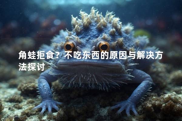 角蛙拒食？不吃东西的原因与解决方法探讨