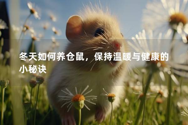 冬天如何养仓鼠，保持温暖与健康的小秘诀