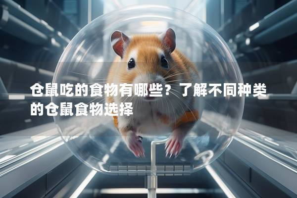 仓鼠吃的食物有哪些？了解不同种类的仓鼠食物选择