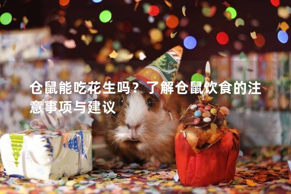 仓鼠能吃花生吗？了解仓鼠饮食的注意事项与建议