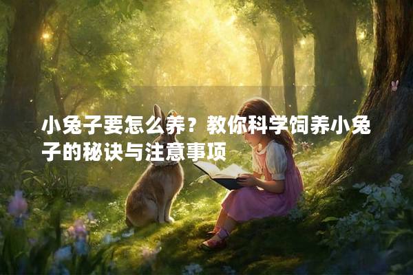 小兔子要怎么养？教你科学饲养小兔子的秘诀与注意事项