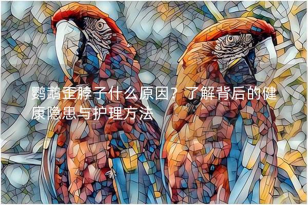 鹦鹉歪脖子什么原因？了解背后的健康隐患与护理方法