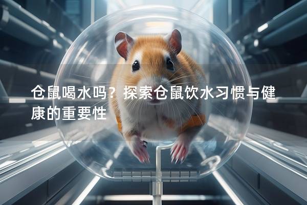 仓鼠喝水吗？探索仓鼠饮水习惯与健康的重要性