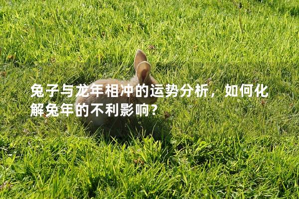 兔子与龙年相冲的运势分析，如何化解兔年的不利影响？