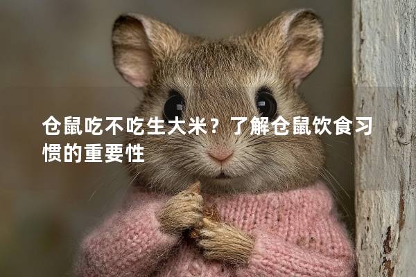 仓鼠吃不吃生大米？了解仓鼠饮食习惯的重要性